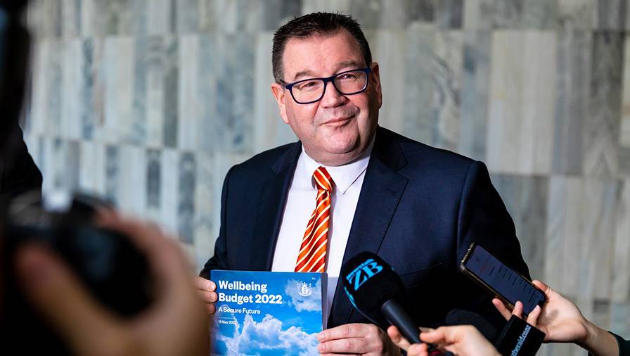 Finance Minister Grant Robertson.