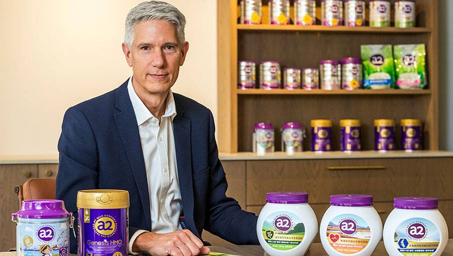 A2 Milk shares gain as outlook improves