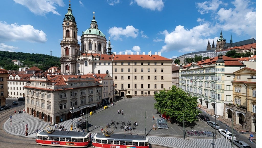 Charles University is in the heart of historic Prague.
