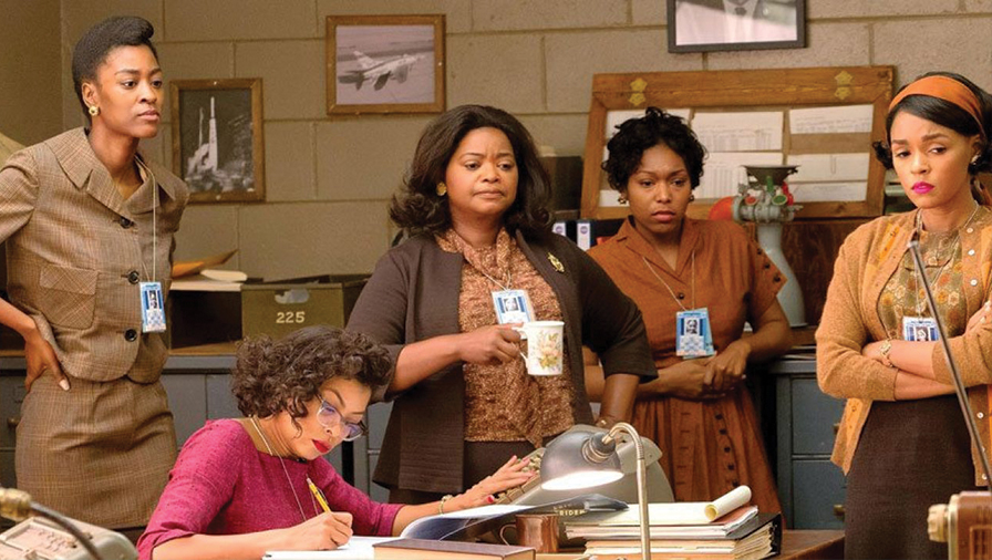 Women calculators in the movie Hidden Figures 