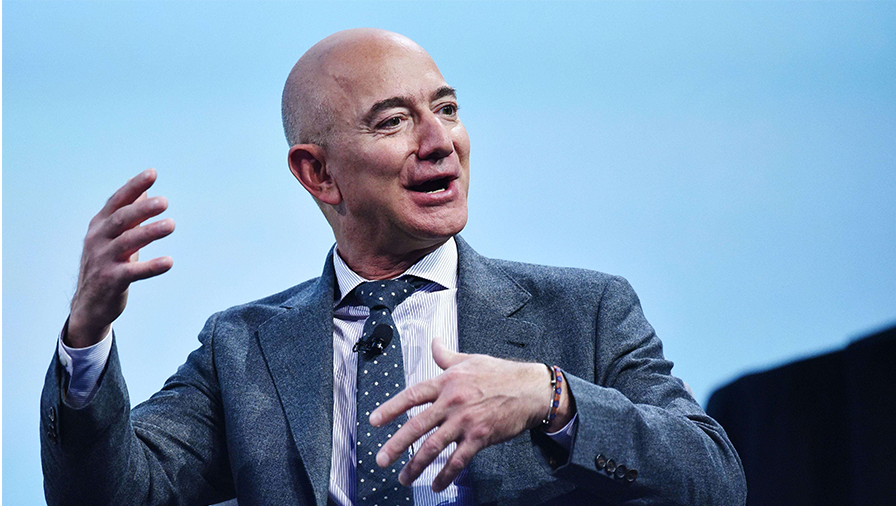 Jeff Bezos is stepping back from his chief executive role but will remain chair