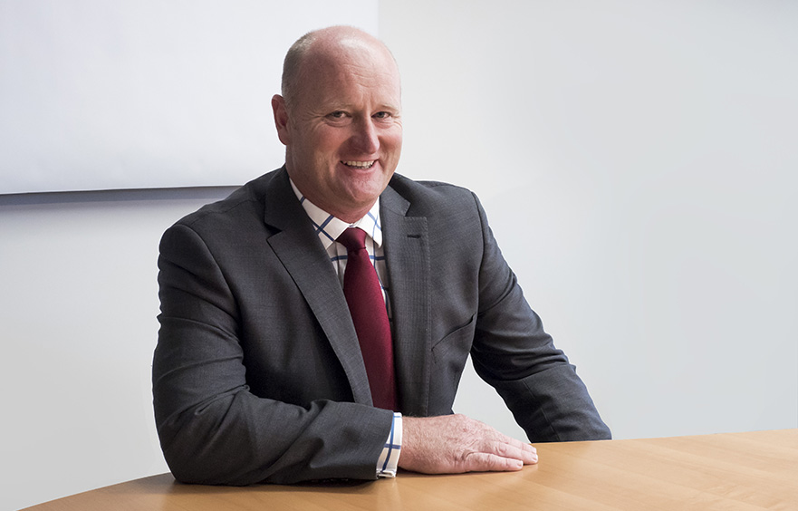 Retiring chairman Lachie Johnstone.