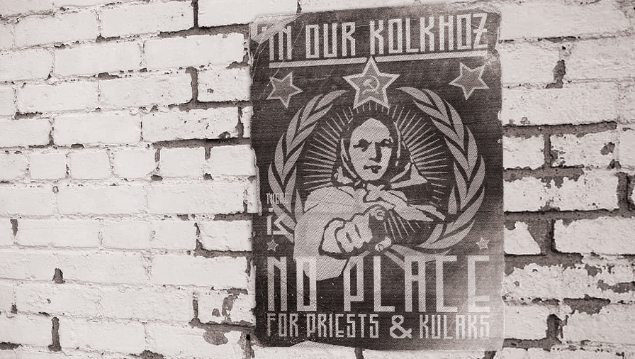 [This image invoking Soviet art illustrates Rule VI “Abandon ideology” in Beyond Order]