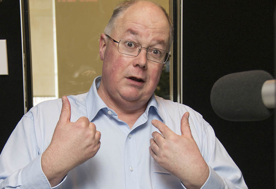 Rob Hosking in full flight on one of his favourite topics - conservatism.