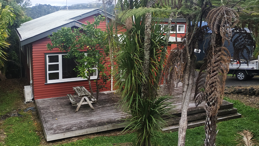 Maurice Shadbolt residence.