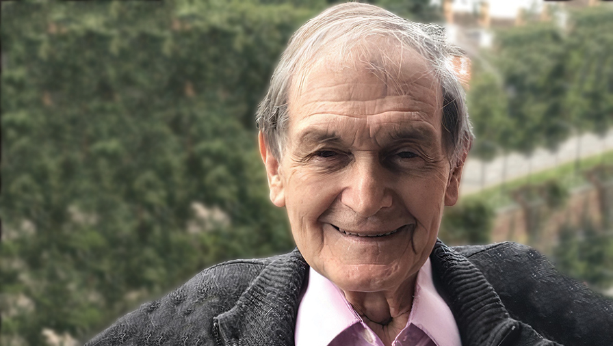 British mathematical physicist Sir Roger Penrose.