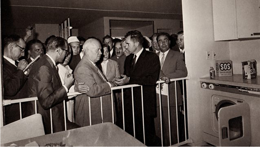 Kitchen debate Moscow 1959