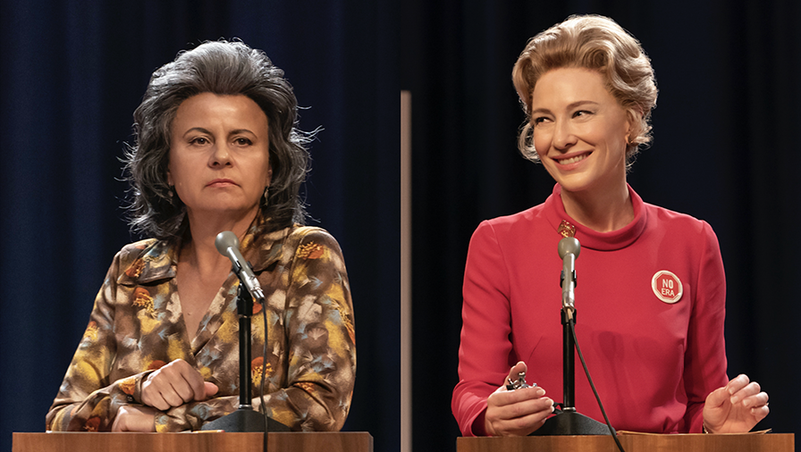 Tracey Ullman and Cate Blanchett Mrs America