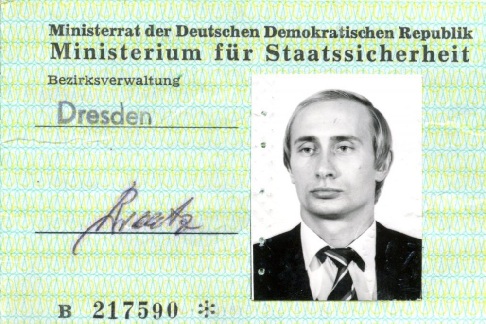 Putin's Stasi card