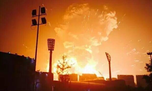 Enormous explosion devastates Chinese port